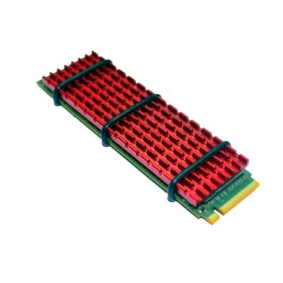 Gelid Subzero M.2 hladilnik za SSD, rdeč
