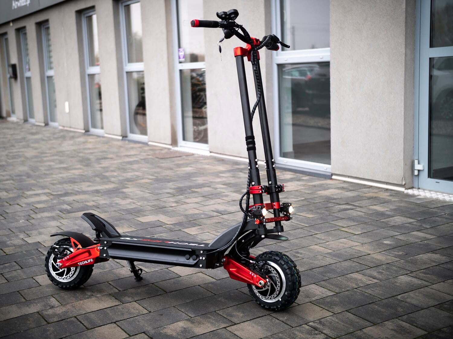 Techlife X9 electric scooter, dual motor, 6000 W 21