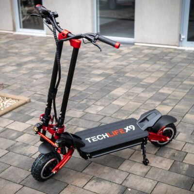 Techlife X9 electric scooter, dual motor, 6000 W 58